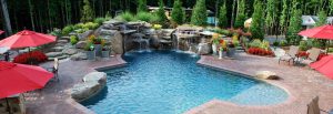 landscape pool design by denison landscaping