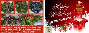 Happy Holidays from Denison Landscaping